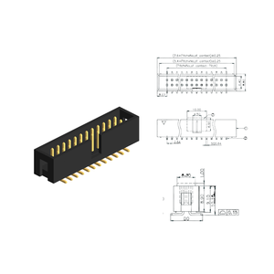 กล่องเชื่อมต่อแบบ Heavy Duty ขนาด 2.54 มม. สำหรับ PLC อุตสาหกรรม - Product Image 4