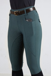 Pantalones de Montar a Caballo Personalizados 2026, Ropa Ecuestre para Mujer, Tela Ligera de Nailon, Spandex y Silicona - Product Image 2