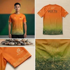 Camiseta Deportiva con Logotipo Personalizado, Transpirable, de Secado Rápido, 95% Algodón, 5% Elastano, Venta al Por Mayor desde Vietnam - Product Image 3