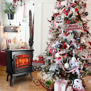 ZOKOP Caminetto Elettrico Indipendente da 17 Pollici 1400W con Filo Riscaldante Monocolore, Interruttore a Levetta per Fiamma, Effetto Legna Monocolore - Product Image 2