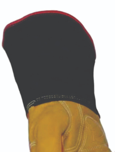 Gants de travail en cuir de vachette renforcé pour la protection des mains, gants de soudage robustes pour le soudage en extérieur - Product Image 3