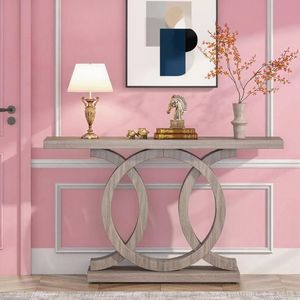 Entryway <b>Console</b> <b>Table</b> for Hallway or <b>Sofa</b> Use - Product Image 4