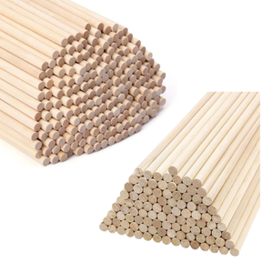Tiges en bois massif pour le bricolage et la fabrication de meubles, bâtons en bois naturel pour la décoration intérieure et les projets artistiques faits à la main - Product Image 2