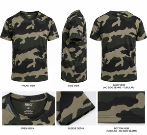 T-shirt en coton à imprimé camouflage pour homme - Product Image 1