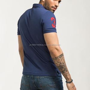 Nuevo diseño impreso sólido Polo de alta calidad de moda Pakistán hizo hombres Polo camiseta logotipo personalizado Polo camisa - Product Image 2