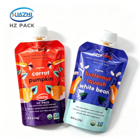 Pochette Doypack personnalisée réutilisable en matériau de qualité alimentaire avec bec verseur pour jus de fruits, yaourt et autres boissons liquides