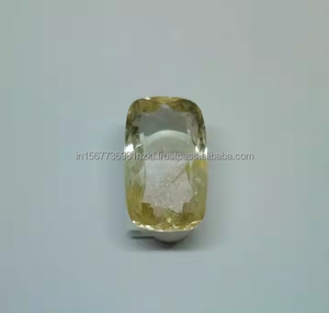 เครื่องประดับทำมือคุณภาพสูงทำจากหินควอตซ์เจียระไนสีทองเกรด AAA + พลอยอัญมณีหลวม - Product Image 3