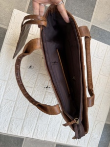 New Arrival Cowhide Leather <b>Tote</b> Bag Stylish Purse Hair on Hide Beautiful Designer Handbags for Women's Multi Use - Product Image 6