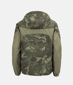 Veste de pluie imperméable unisexe avec logo personnalisé, coupe-vent d'extérieur, veste en softshell en polaire - Product Image 4