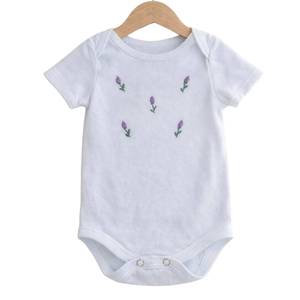 Manufacturer Cotton ODM Baby Onesie Soft Breathable Custom Design Infant Wear Bulk Volume Supplier - Product Image 4