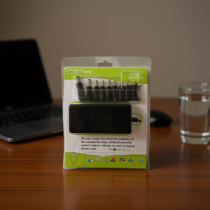 อะแดปเตอร์แปลงไฟสำหรับแล็ปท็อป 120W AC DC พร้อมหัวปลั๊กหลายแบบสำหรับชาร์จโน้ตบุ๊ก - Product Image 3