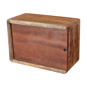 Urna Conmemorativa para Mascotas de Madera de Mango Personalizada, Caja de Recuerdo para Cenizas de Perro, Placa con Nombre y Huella Grabada - Product Image 5