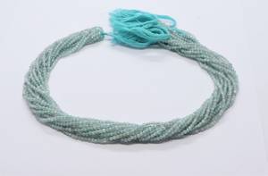 ลูกปัดอะความารีนทรงกลมเจียระไนขนาด 2 มม. ลูกปัดพลอยอะความารีนสีน้ำเงินธรรมชาติ ลูกปัดอะความารีนทรงกลมเจียระไนสำหรับทำเครื่องประดับ - Product Image 5