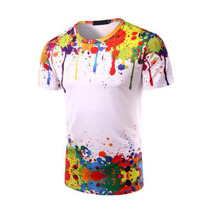 เสื้อยืดซับลิเมชั่นผู้ชายคุณภาพพรีเมียมสีล่าสุด ขายดีที่สุด เสื้อยืดซับลิเมชั่นผู้ชายไซส์ใหญ่ - Product Image 1