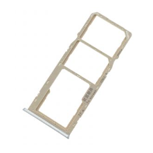 Bandeja para tarjetas SIM y Micro SD para OPPO A15 Silver - Product Image 3