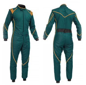 High Quality Sublimation Printed Plus Size Karting Racing Suit Cardura Fabric % Polyester Quick Dry Windproof Flame-Retardant - Product Image 1