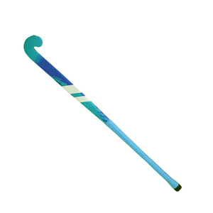 Bâton de hockey sur gazon rouge de haute qualité, professionnel, 100% bois, couleur/logo/design personnalisable pour les jeunes enfants - Product Image 6