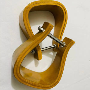 โกลนขี่ม้าม้าไม้แบบพรีเมี่ยมพร้อมบาร์สเตนเลส - Product Image 5