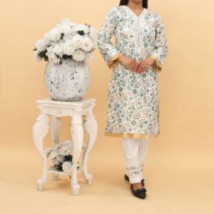 <b>Women's</b> 2Pc Printed Cambric Cord Set - Product Image 3