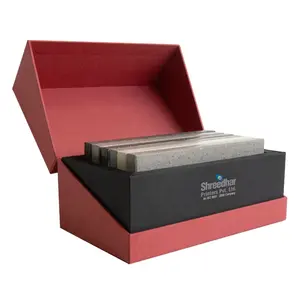Kalite lüks sert kutu zarif tasarım lüks özel baskılı ambalaj hediye kutusu kağıt karton sert hediye ambalaj kutusu