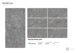 Carreaux de porcelaine brillants de haute qualité et élégants, format 600x1200, grand format, pour sols et murs intérieurs - Product Image 3