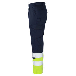 กางเกงทำงานสะท้อนแสงแบบ Hi-Vis ทนทาน มีกระเป๋าแบบคาร์โก้ เหมาะสำหรับงานอุตสาหกรรม - Product Image 3