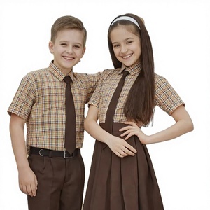 Uniformes Escolares de Alta Calidad para Niñas, Diseño 2025, Vestido de Verano a Cuadros, Suave y Cómodo, para Escuela Secundaria, Venta al Por Mayor - Product Image 1