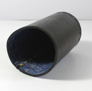 Porte-stylo en cuir naturel robuste, authentique, marron, très pratique, esthétique et élégant, idéal comme cadeau ou produit, modèle 2025 - Product Image 2