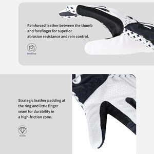 Guantes de Equitación Hechos a Medida, Ligeros, Cómodos, Transpirables, Duraderos, Antideslizantes, para Competición - Product Image 2