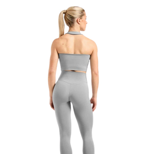 Haut court décontracté sans manches ajusté pour femme, style halter, idéal pour l'été – Vêtements personnalisés en gros OEM ODM - Product Image 2