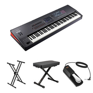 Best Selling Fant 8 EX 88-Key Music Workstation Keyboard Kit with X-Stand, X-Bench, Pedal - Product Image 2