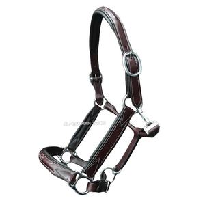 Top Trending English Saddle ODM Cuero Caballo Anatómico Halter Fancy Cosido Levantado Browband Noseband Suave Cómodo Acolchado - Product Image 1
