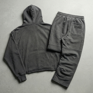 Conjunto Deportivo Informal Personalizado Unisex con Sudadera con Capucha y Pantalones Deportivos, Ropa Deportiva para Gimnasio, Correr y Actividades al Aire Libre MALUZA UrbanTrack Pro - Product Image 3