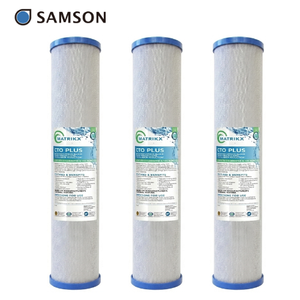 Filtre à bloc de carbone NSF 42 pour eau potable résidentielle, qualité garantie directement de l'usine, clair comme du cristal, rafraîchissant - Product Image 1