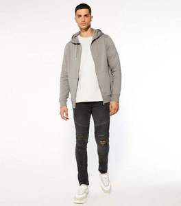 Sweat à capuche personnalisé pour homme, dernière collection, 100 % coton molletonné, anti-plis, coupe ample, décontracté, couleur unie, sublimation, automne - Product Image 2