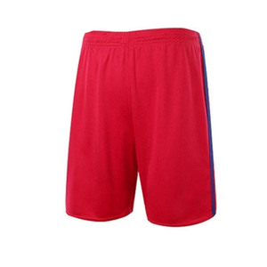Conjunto de Camiseta de Fútbol Sublimada Personalizada, Rayas Rojas y Azules, Cuello en V, Manga Corta, Absorbe la Humedad, Ropa Deportiva para Hombre Adulto - Product Image 2
