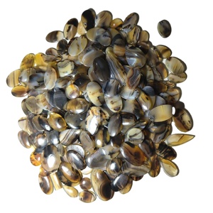 Natural Agate Oval Cut Cabochon Loose Gemstone for Jewelry Making Rajasthan 20-45mm 8-12g KHUSHI GEMS STONE Third Party - Product Image 6