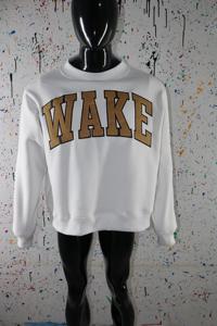 Sweat-shirts WAKE à col montant 450 GSM, broderie personnalisée avec nom, coupe ample et carrée, 100% coton molletonné French Terry - Product Image 1