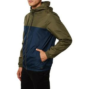 Chaqueta impermeable unisex ligera para exteriores, chaqueta cortavientos de talla grande para hombre, chaqueta cortavientos de gran tamaño en blanco - Product Image 2