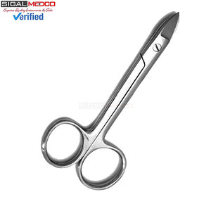 กรรไกรสแตนเลสแบบตรง 6 คู่ ยี่ห้อ Crown Beebee ขนาด 4.25 นิ้ว สำหรับงานผ่าตัดทางทันตกรรม ตัดเนื้อเยื่อละเอียด ใช้ในคลินิก - Product Image 5