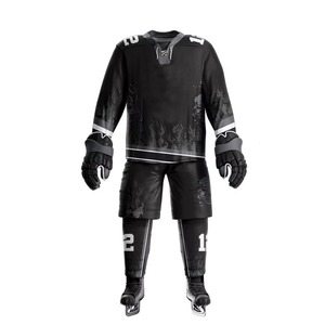High Quality New Adults Wear Comfortable Ice Hockey Uniform Wholesale Sets Sublimation Printing Sports Clothing - Product Image 1