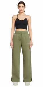 Pantalon de jogging décontracté en coton pour homme ONETEN APPAREL, vert olive, coupe large, taille haute avec cordon de serrage - Product Image 3