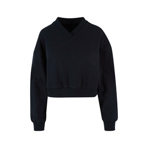 Sudadera Larga de Felpa de Algodón para Mujer, Personalizada, con Apliques Decorativos, Transpirable, Ecológica, Informal, para Invierno/Otoño - Product Image 6