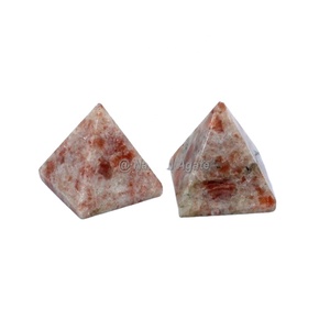 Hot Sale Natural Agate Pyramid Polished Lapis Lazuli Pyramid Stone Spiritual Crystal Pyramid for Home Decor - Product Image 2