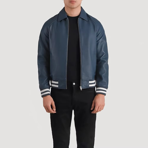 New Fashion <b>Men's</b> Winter Polyester/Rayon Quilted <b>Jacket</b> Custom Logo Designer Style Breathable Mandarin Collar Cotton Lining - Product Image 3