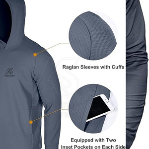 Sweat-shirts d'entraînement pour hommes de haute qualité, design tendance, grandes tailles, respirants - Product Image 5