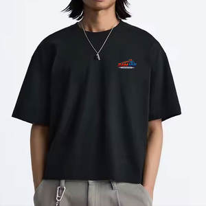 Créez votre propre logo imprimé sur des t-shirts oversize pour hommes, 100% coton, coupe ample, vêtements décontractés, dernier design de t-shirts oversize pour hommes - Product Image 1