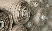 Kain Jute Hessian Kain Fiberglass C-Glass Berlapis EPDM Kain Filter Tahan Api Pengolahan Pengelasan Aluminium Foil Tenun Polos
