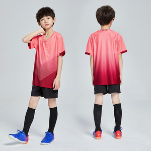 Nouveaux uniformes de football pour enfants, ensembles de maillots de football pour garçons et filles, ensembles de maillots à manches courtes pour jeunes, shorts, chemises de football pour enfants, vêtements de sport - Product Image 2
