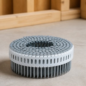 [YOU-ONE Sistemas de Fijación] Clavos en Espiral Largos, Vástago de 0.148 Pulgadas, Acero Inoxidable, 0 Grados, Clavos en Espiral Serie Duo-Fast CH - Product Image 1